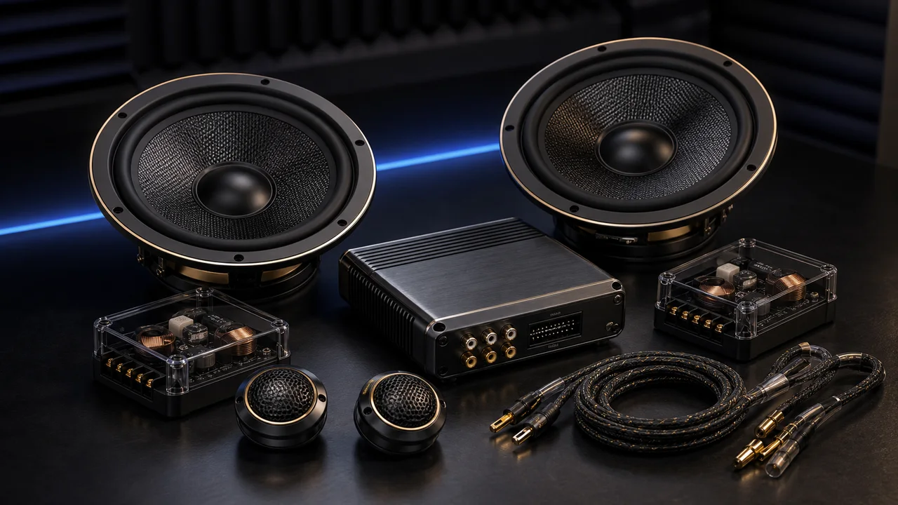 汽車音響 FOCAL 喇叭 產品示意